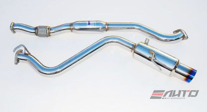 INVIDIA Q300 110mm Roll Titanium Tip Catback Exhaust for Prelude *Type SH* 97-331