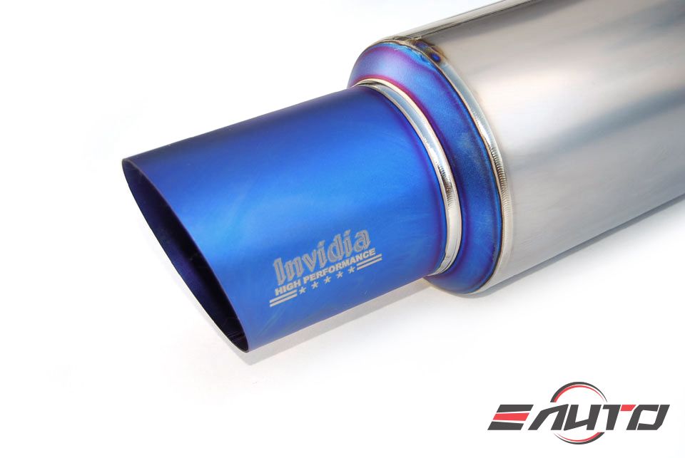 INVIDIA G5 / N1 Full Titanium Catback Exhaust for WRX STI 08-14 Sedan *12lbs*