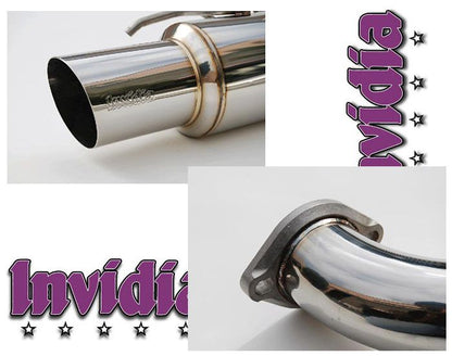 INVIDIA N1 Racing Stainless Tip Catback Exhaust for *Wagon only* WRX STi 08-14