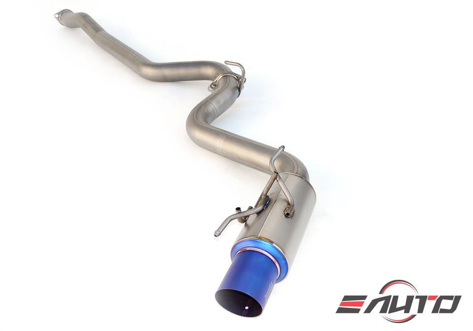 INVIDIA N1 101mm Stainless Tip Catback Exhaust Prelude Base 97-01 BB6 + Silencer