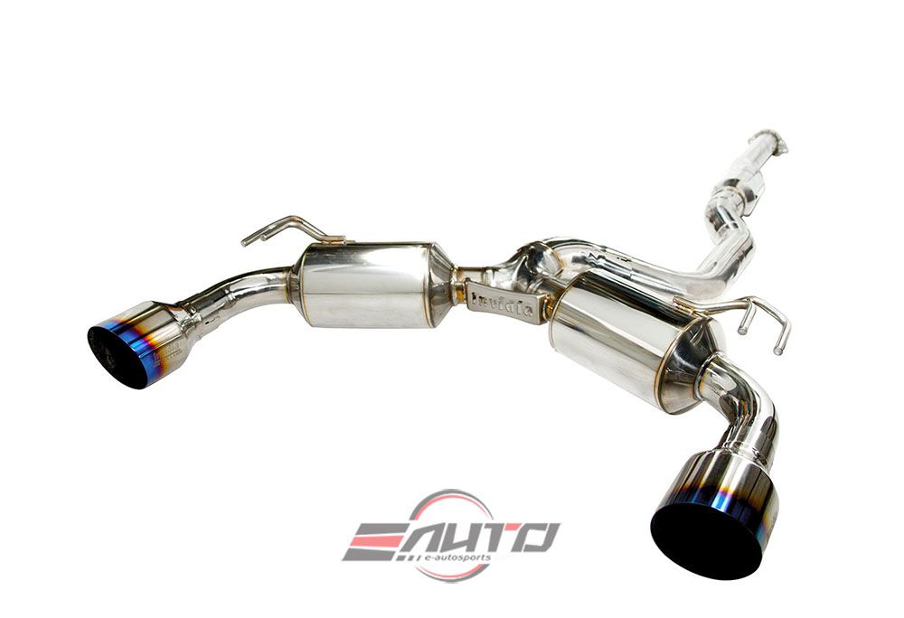 INVIDIA Q300 110mm Roll Titanium Tip Catback Exhaust for Prelude *Type SH* 97-182