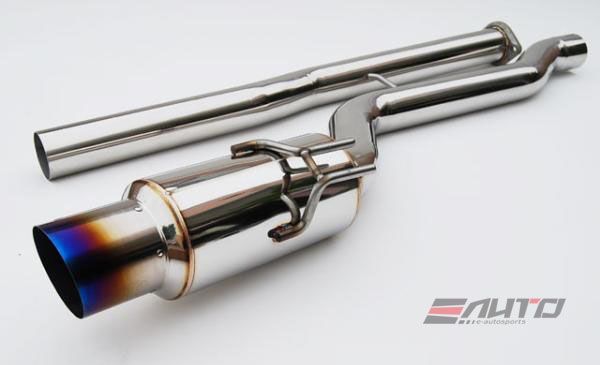INVIDIA N1 101mm Stainless Tip Catback Exhaust Accord L4 2.3L CG3 98-02 2D coupe