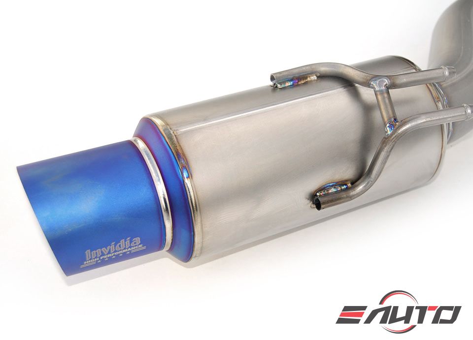 INVIDIA G5 / N1 Full Titanium Catback Exhaust 12lbs for Evolution EVO X 10 08-15
