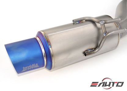 INVIDIA G5 / N1 Full Titanium Catback Exhaust 12lbs for Evolution EVO X 10 08-15