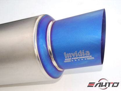 INVIDIA G5 / N1 Full Titanium Catback Exhaust 12lbs for Evolution EVO X 10 08-15