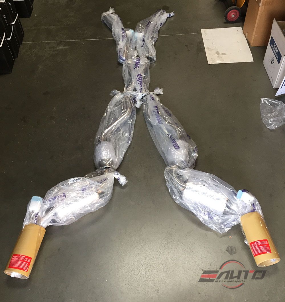 INVIDIA GT N1 1 layer Dual Stainless Tip Catback Exhaust for Nissan 370z 09-21