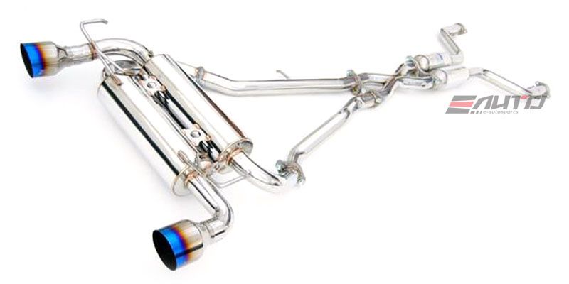 INVIDIA N1 101mm Stainless Tip Catback Exhaust Accord L4 2.3L CG3 98-02 2D coupe