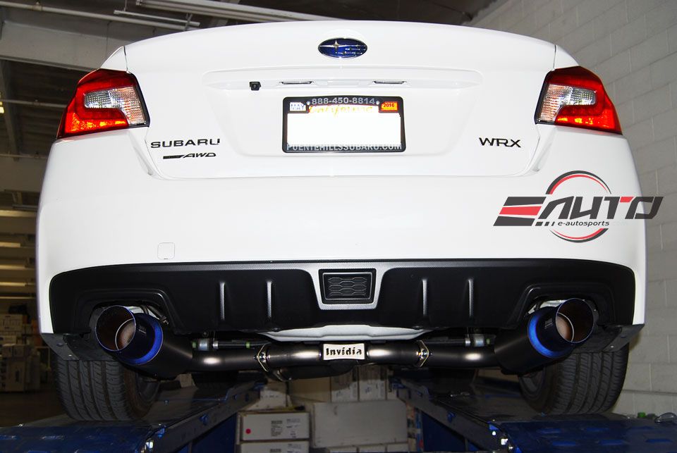 INVIDIA G5 / N1 *Dual Tip* Full Titanium Catback Exhaust for WRX STI 08-14 Sedan