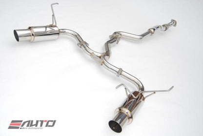 INVIDIA N1 101mm Stainless Tip Catback Exhaust Prelude Base 97-01 BB6 + Silencer