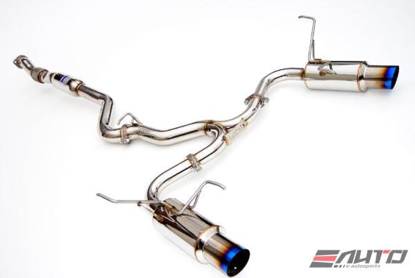 INVIDIA N1 101mm Stainless Tip Catback Exhaust Accord L4 2.3L CG3 98-02 2D coupe