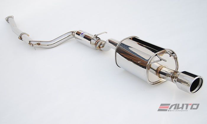 INVIDIA N1 101mm Stainless Tip Catback Exhaust Prelude Base 97-01 BB6 + Silencer