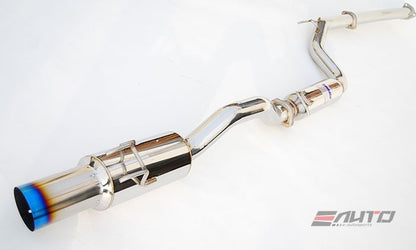 INVIDIA N1 101mm Stainless Tip Catback Exhaust Accord L4 2.3L CG3 98-02 2D coupe