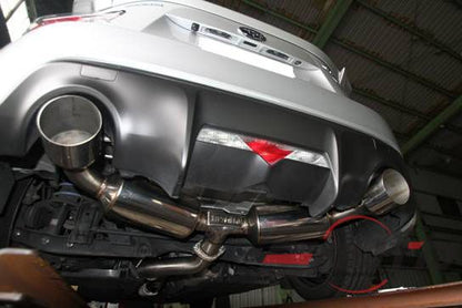 INVIDIA N2 Daul Stainless Tip Catback Exhaust for BRZ FRS FR-S GR86 86 13-23