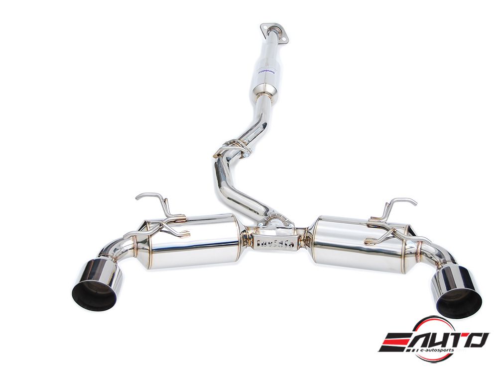 INVIDIA N2 Daul Stainless Tip Catback Exhaust for BRZ FRS FR-S GR86 86 13-23