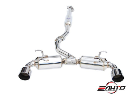 INVIDIA N2 Daul Stainless Tip Catback Exhaust for BRZ FRS FR-S GR86 86 13-23