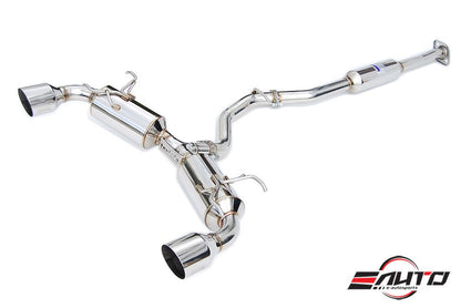 INVIDIA N1 101mm Stainless Tip Catback Exhaust Accord L4 2.3L CG3 98-02 2D coupe