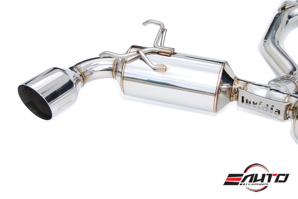 INVIDIA N2 Daul Stainless Tip Catback Exhaust for BRZ FRS FR-S GR86 86 13-23