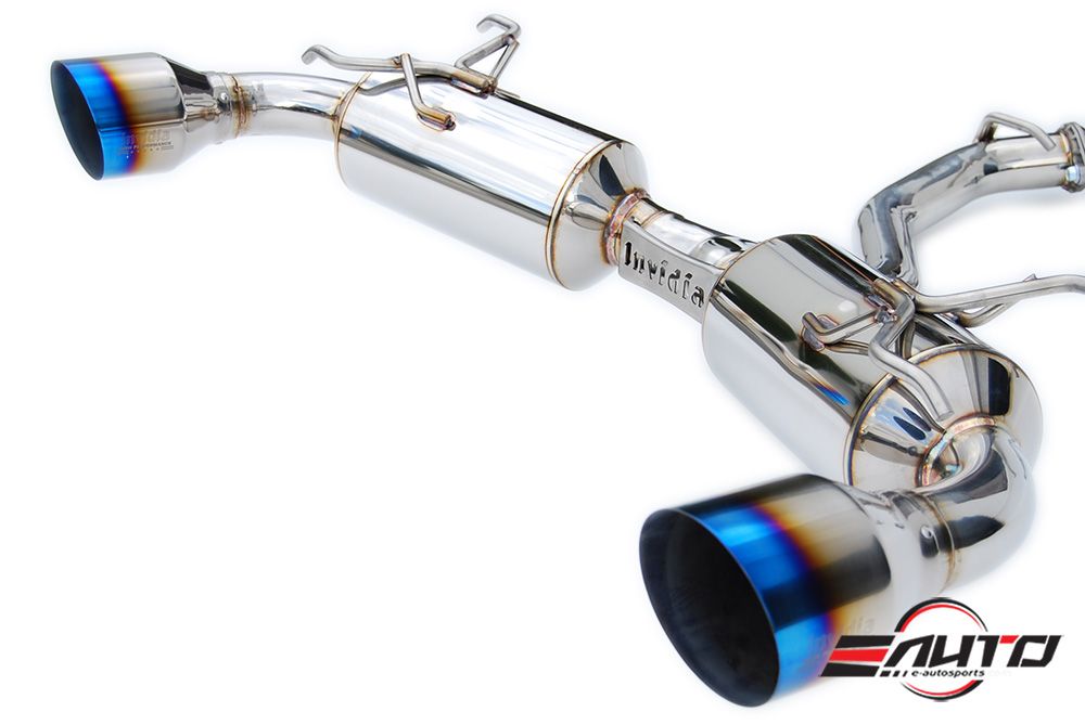 INVIDIA N2 Dual Titanium Burnt Tip Catback Exhaust for BRZ FRS GR86 86 13-24