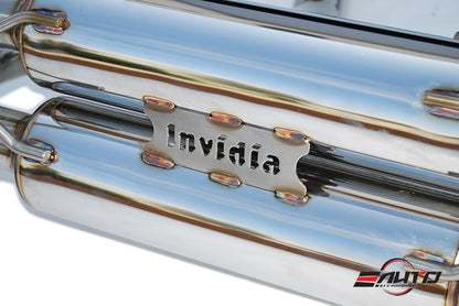 INVIDIA Gemini R400 Stainless Tip Catback Exhaust for BRZ FRS FR-S 86 GR86 13-24