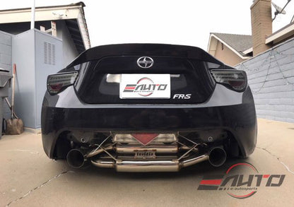 INVIDIA Gemini R400 Stainless Tip Catback Exhaust for BRZ FRS FR-S 86 GR86 13-24