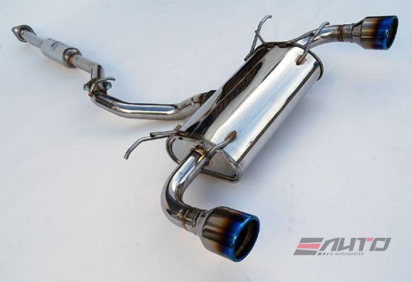 INVIDIA Q300 110mm Roll Titanium Tip Catback Exhaust for Prelude *Type SH* 97-248