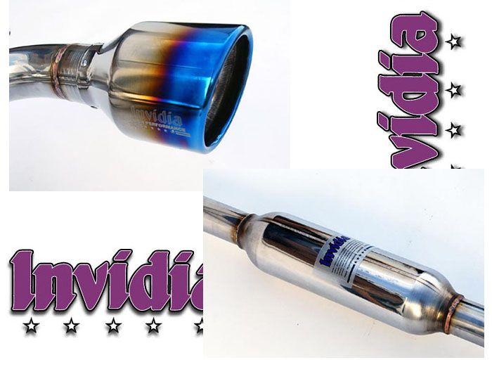 INVIDIA Q300 Dual Titanium Roll Tip Catback Exhaust for BRZ FRS 86 GR86 13-24