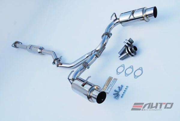 INVIDIA N1 101mm Stainless Tip Catback Exhaust Accord L4 2.3L CG3 98-02 2D coupe