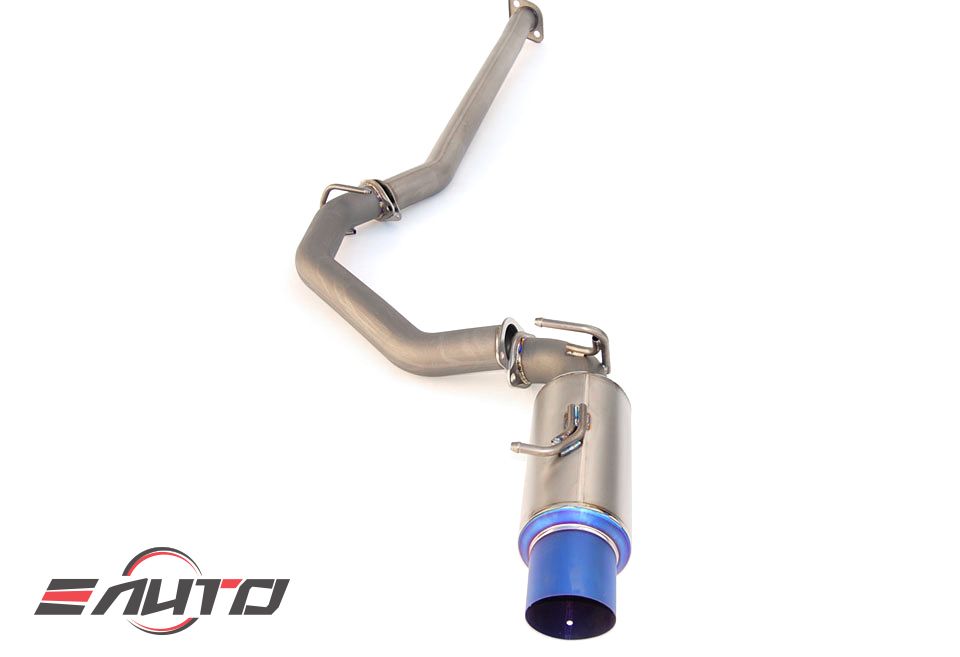 INVIDIA N1 101mm Stainless Tip Catback Exhaust Accord L4 2.3L CG3 98-02 2D coupe