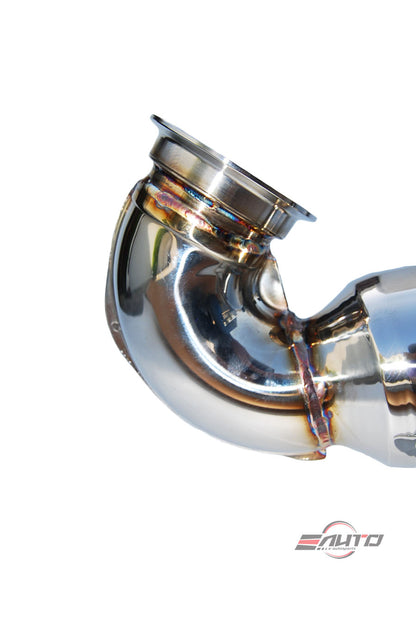 INVIDIA Sport High Flow Catted Downpipe for GTi Mk7 Mk7.5 15-20 2.0 Turbo Down Pipe