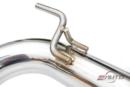 INVIDIA Q300 Stainless Roll Tip Catback Exhaust for VW GTi Mk7 Mk7.5 15-20 2.0T