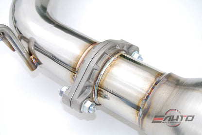 INVIDIA Q300 Stainless Roll Tip Catback Exhaust for VW GTi Mk7 Mk7.5 15-20 2.0T