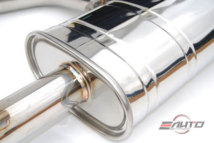 INVIDIA Q300 Stainless Roll Tip Catback Exhaust for VW GTi Mk7 Mk7.5 15-20 2.0T