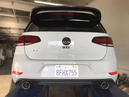 INVIDIA Q300 Titanium Roll Tip Catback Exhaust for GTi Mk7 Mk7.5 15-20 TSI 2.0T
