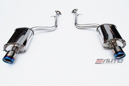 INVIDIA Q300 110mm Roll Titanium Tip Catback Exhaust for Prelude *Type SH* 97-298