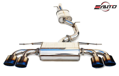 INVIDIA N1 101mm Stainless Tip Catback Exhaust Accord L4 2.3L CG3 98-02 2D coupe