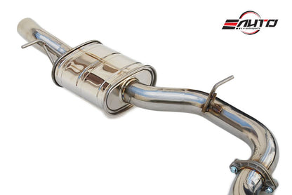 INVIDIA Q300 110mm Quad Oval Titanium Tip Catback Exhaust for Golf R MK7 15-17