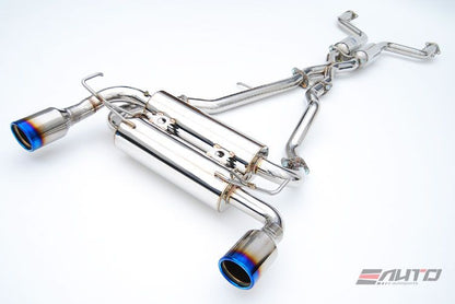 INVIDIA N1 101mm Stainless Tip Catback Exhaust Accord L4 2.3L CG3 98-02 2D coupe