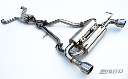 INVIDIA N1 101mm Stainless Tip Catback Exhaust Prelude Base 97-01 BB6 + Silencer