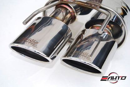 INVIDIA Q300 Quad SS Tip Axle Back Exhaust for RC Turbo RC300 RC350 RC200t 15-24
