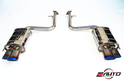 INVIDIA N1 101mm Stainless Tip Catback Exhaust Prelude Base 97-01 BB6 + Silencer