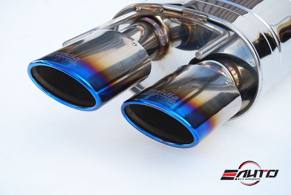 INVIDIA Q300 Quad Titan Burnt Tip Axle Back Exhaust for RC300 RC350 RC200t 15-24