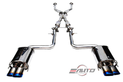 INVIDIA N1 101mm Stainless Tip Catback Exhaust Accord L4 2.3L CG3 98-02 2D coupe