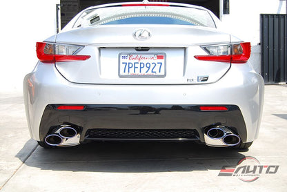 INVIDIA Q300 Stainless Tip Catback Exhaust + Midpipe for Lexus RCF RC-F 15-24