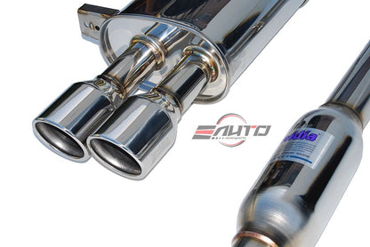 INVIDIA Q300 SS Tip Catback Exhaust for Mini Cooper S F56 14-20 2.0T Hatch 2Door