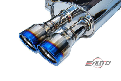 INVIDIA Q300 Burnt Tip Catback Exhaust for Mini Cooper S F56 14-20 2.0T Hatch 2D