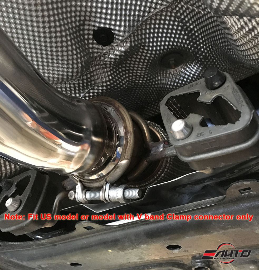 INVIDIA Q300 Burnt Tip Catback Exhaust for Mini Cooper S F56 14-20 2.0T Hatch 2D