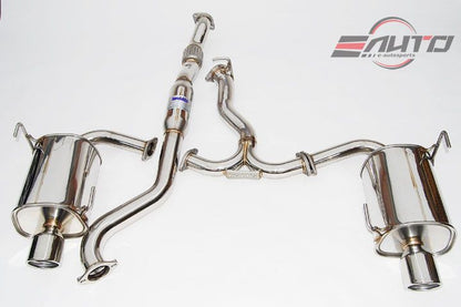 INVIDIA N1 101mm Stainless Tip Catback Exhaust Accord L4 2.3L CG3 98-02 2D coupe