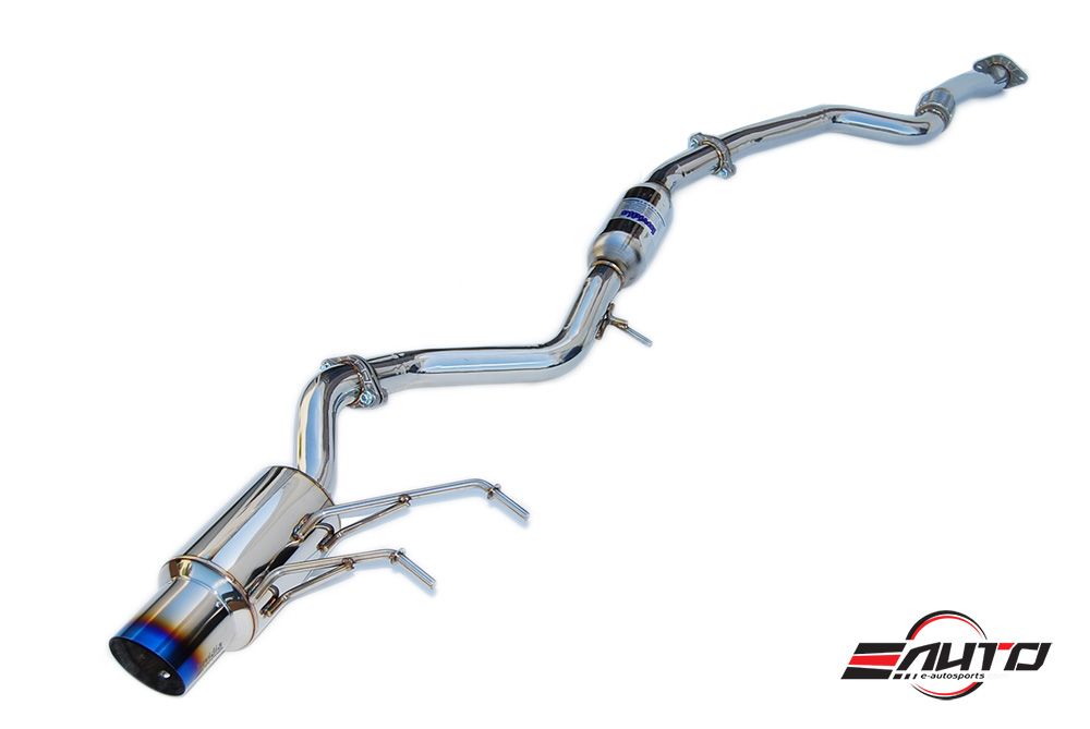 INVIDIA N1 101mm Stainless Tip Catback Exhaust Accord L4 2.3L CG3 98-02 2D coupe