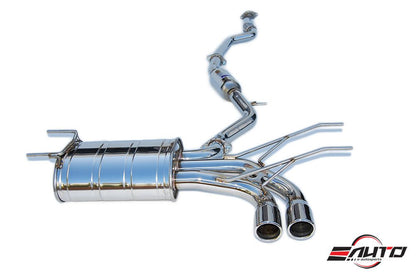 INVIDIA N1 101mm Stainless Tip Catback Exhaust Prelude Base 97-01 BB6 + Silencer