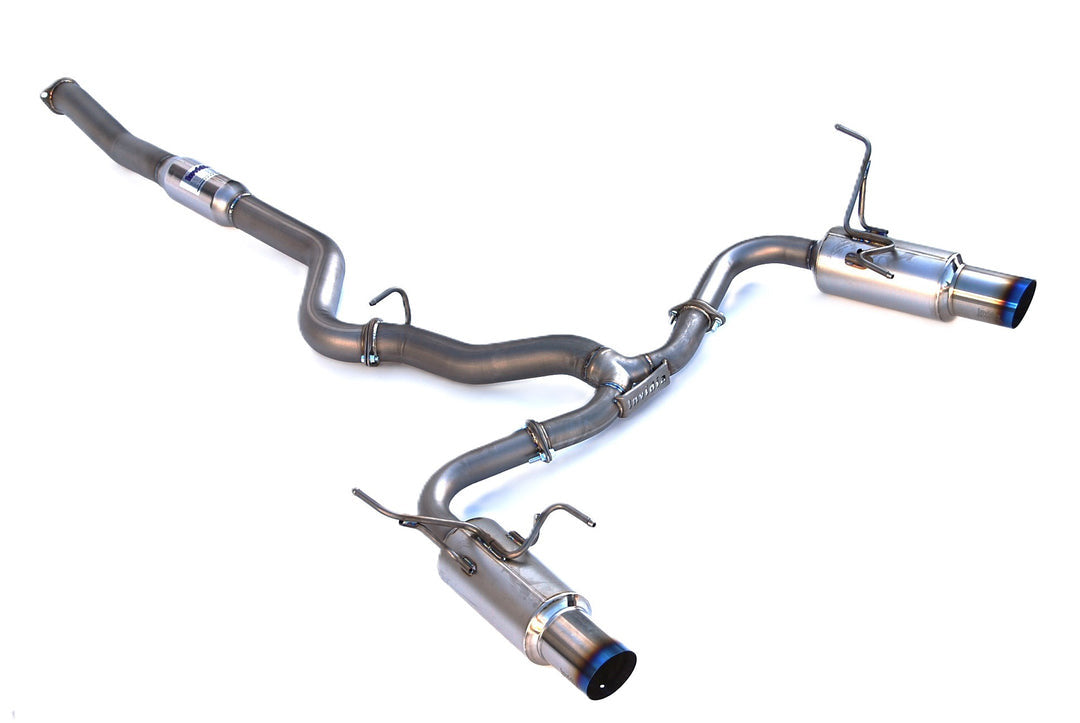 INVIDIA N1 / G5 *Dual Tip Full Titanium *18lbs Catback Exhaust for WRX STI 15-21